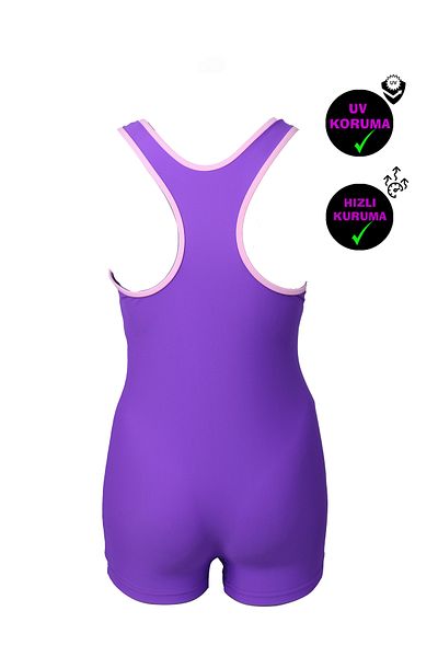 GC GÖKHAN CLUB Costum de baie sport pentru fete
