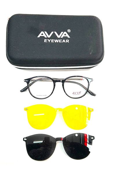Avva 9363 C2 Polarized & Anti-Far Clip-On Unisex Sunglasses