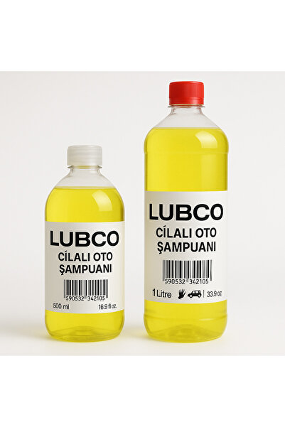 LUBCO Araç Konsantre Cilalı Oto Araba Yıkama Şampuanı 500 ml