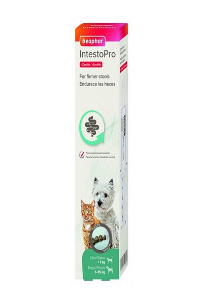 Beaphar IntestoPro Anti Diarrhea Paste Syringe Small Dog & Cat 20ml