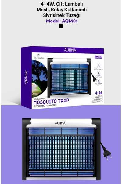 auhma ROSE TEKNOLOJİ 4+4W ÇİFT LAMBALI İÇ VE DIŞ MEKAN UYUMLU IZGARALI KOKUSU...