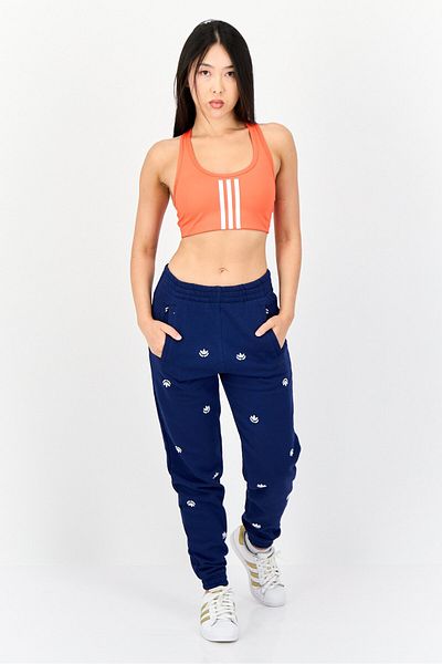 adidas Women Sportwear Fit Running Sweatpants, Dark Blue