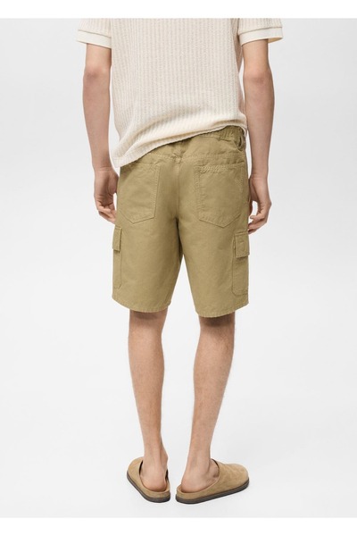 MANGO Man Cargo Bermuda Shorts