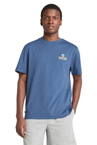 Timberland Illustrated Tree Logo Back Graphic Tee Erkek Tişört Tb0a6dg52881 L...