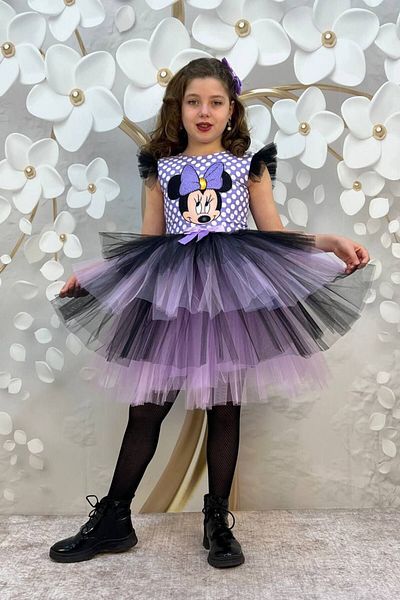 ABİYEKİDS Minnie Costume Birthday Dress Aby212
