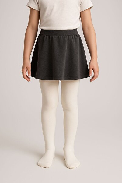 SIRRI Chiloți din bumbac pieptănat pentru fete alb-crem, moi și elastici - 0-...