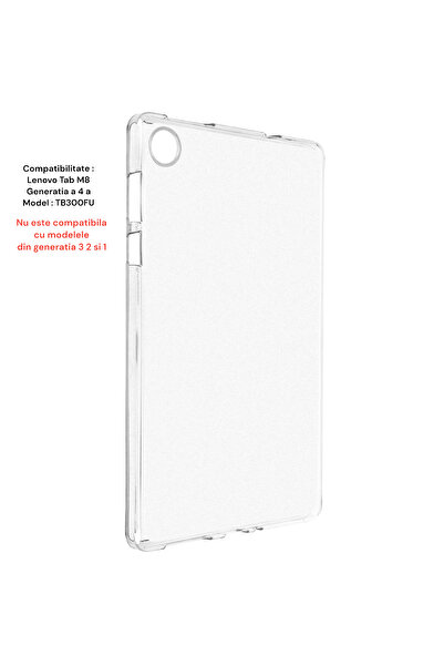 G Golden Case Husa TPU, pentru tableta Lenovo Tab M8 gen 4 TB-300FU, frosted mat