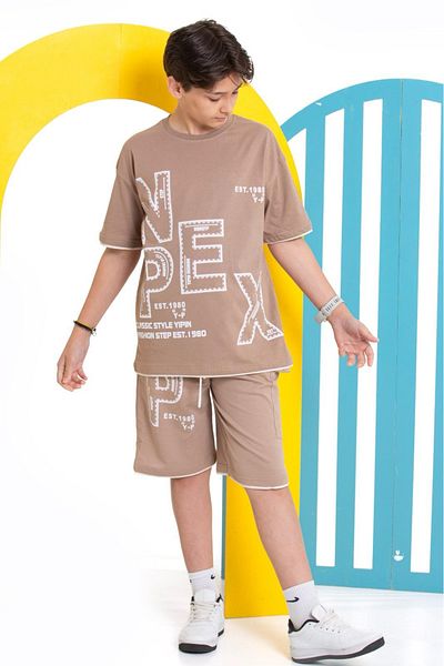 tunays shopping Boy's Pocket Bottom Top Shorts Suit