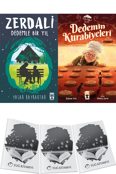 Timaş Çocuk Zerdali Dedemle Bir Yıl ve Dedemin Kurabiyeleri + Hediyeli