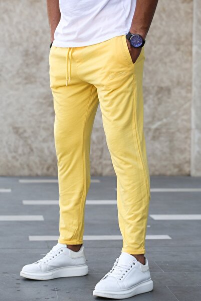 Madmext Einfacher gelber Basic-Trainingsanzug 2925