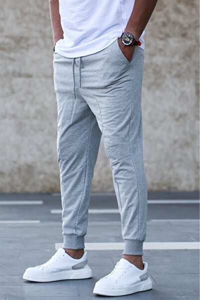 Madmext Gri Paçası Lastikli Erkek Eşofman 4800