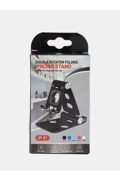 Generic 2 pieces of black plastic phone holder