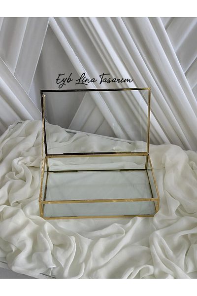 PERA HOME Κουτί σοκολάτας Promise με γυάλινο καπάκι Μικρό μέγεθος
