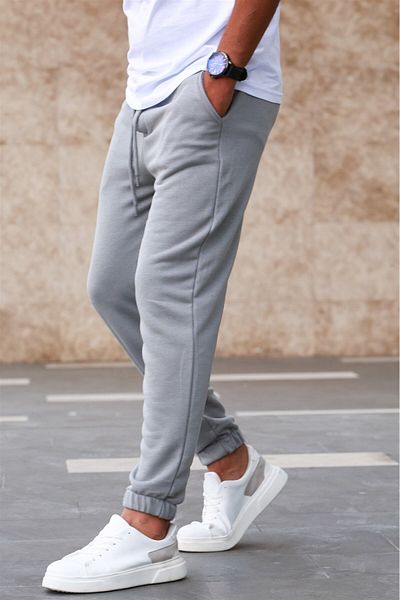 Madmext Gefärbter grauer Basic-Trainingsanzug 5424