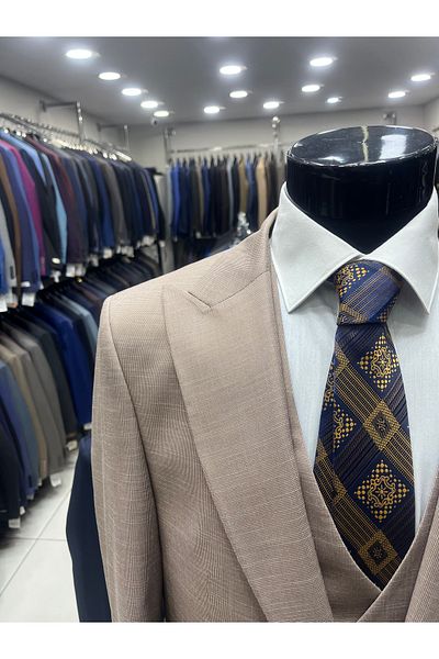 MASSARO Κοστούμι γιλέκο Slimfit
