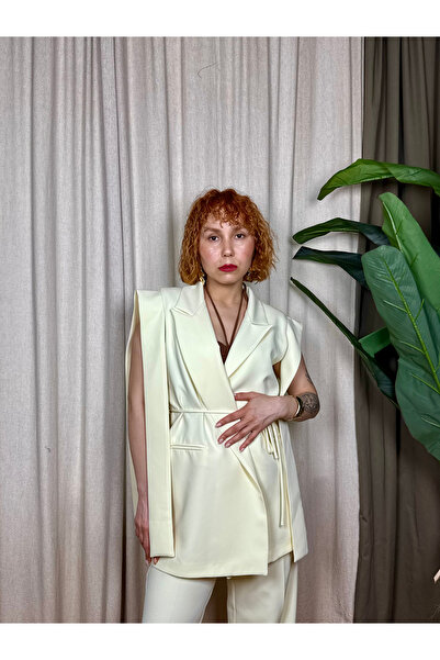 Bak'ap Дизайн з підкладкою, детально прошитий піджак-жилет