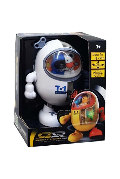 sfs elektrik Işıklı Müzikli Robot Kedi