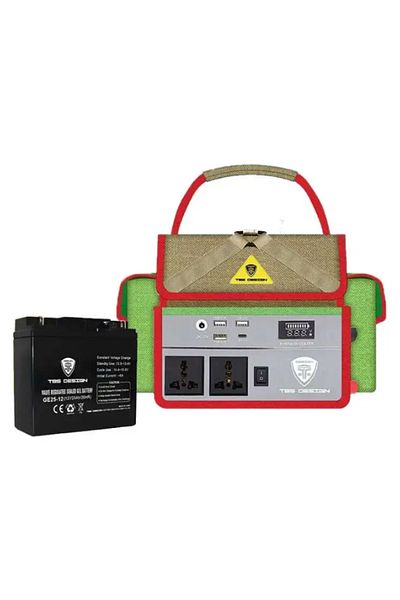 TOBYS Toby's TBS 25A Battery 25000mAh Power Rechargeable Battery With 220V Power Inverter Best For Camping