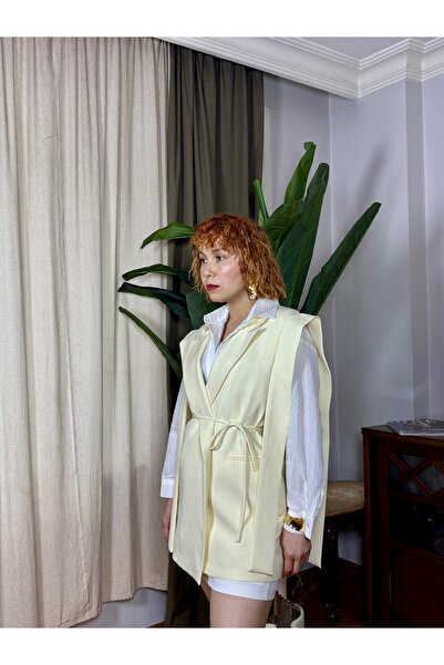 Bak'ap Дизайн з підкладкою, детально прошитий піджак-жилет