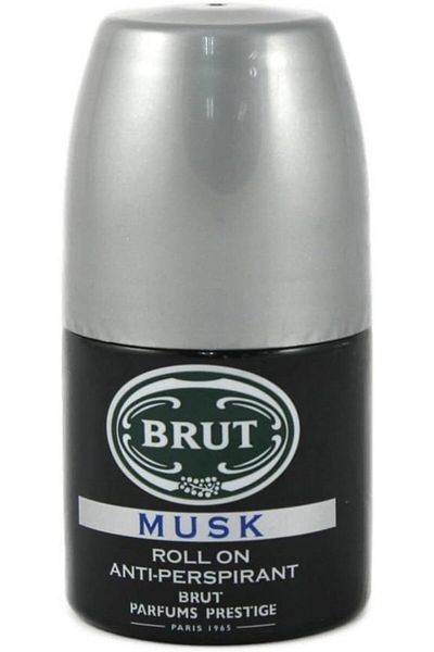Brut Musk Roll On Anti-Perspirant 50ml in Combo