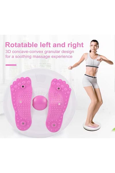 Other Twist Disc Waist Trainer Foot Massager for Fitness Weight Loss Indoor Outdoor Sports Equipment