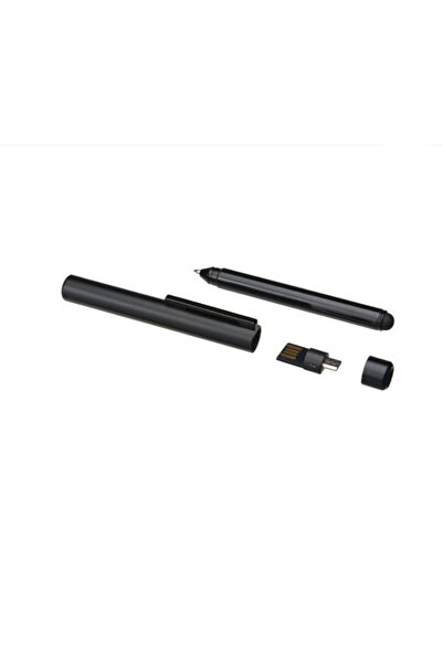 G Golden Case Stylus pen cu memorie USB de 8 GB, pix incorporat si husa, Negru