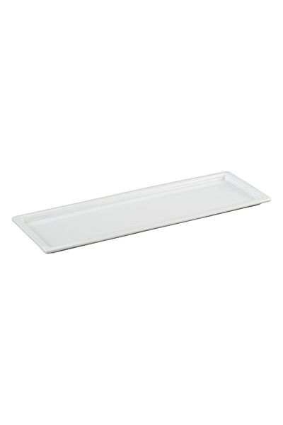 Paşabahçe Porcelain Rectangular Serving Plate Single 27X9 cm