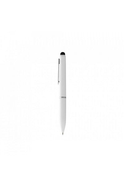 G Golden Case Stylus Touch pen Avenue White, Metalic, cu pix incorporat, Alb