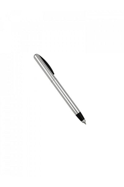 G Golden Case Stylus pen with ballpoint pen, Classic model, made of plastic, Silver/Black