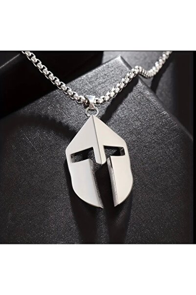 Tudivanyu Aksesuar قلادة المحارب المتقشف من الفولاذ المقاوم للصدأ، قناع نوبل،...