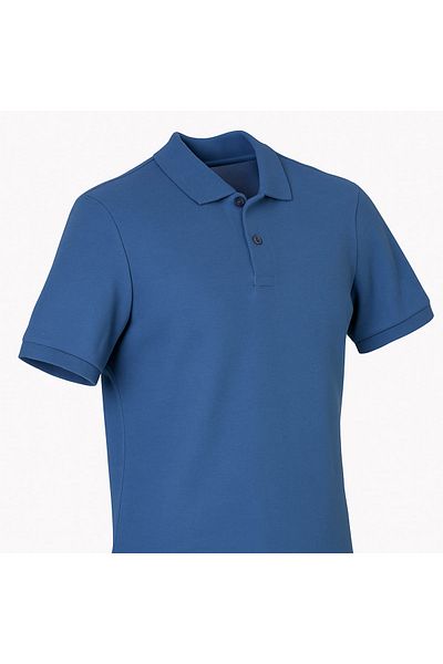 trender Polo Neck Petrol Men's T-Shirt 2127