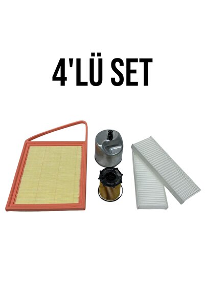 Seta C-Elysee, 301 Yağ Bakım Seti - Hava, Yağ, Yakıt ve Polen Filtre Seti