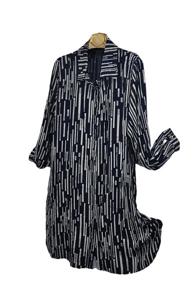 elma abone Super Oversized Viscos Tunic Shirt