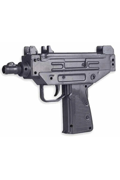 abnturk Boncuk Atan Uzi Oyuncak Tabanca Şarjörlü Boncuk Silahı yaylı Mekanizm...