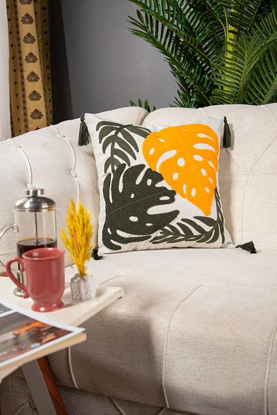 Bade Design Punch Embroidered Throw Pillow Cover Pillow Case Very Preferred