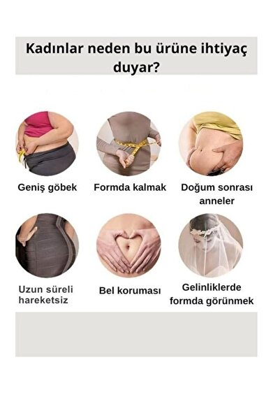 BelFit Lohusa Bel Korse Sıkılaştırma Korsesi Bel Eğitmeni Şekillendirme Kemeri