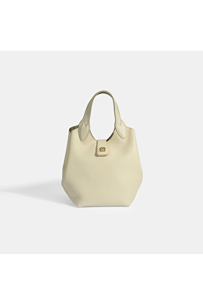 Desa Kadın Beyaz Deri Omuz Çantası