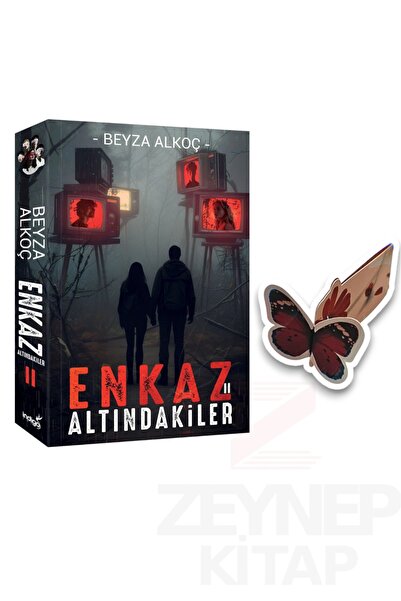 İndigo Kitap Enkaz Altındakiler 2(Karton Kapak) Özel Tasarım Kelebek Ayraç He...