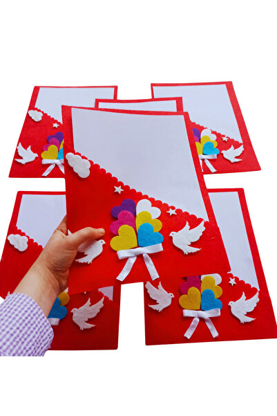 Aydede Oyunevi 6 Adet Keçe Okul Öncesi Gelişim Raporu Mezuniyet Ilk Okul Anao...