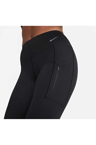Nike Go Firm-Support High-Waisted With Pockets Running toparlayıcı Kadın Tayt DQ5672 ASLAN SPORT
