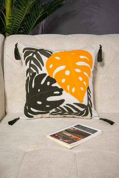 Bade Design Punch Embroidered Throw Pillow Cover Pillow Case Very Preferred