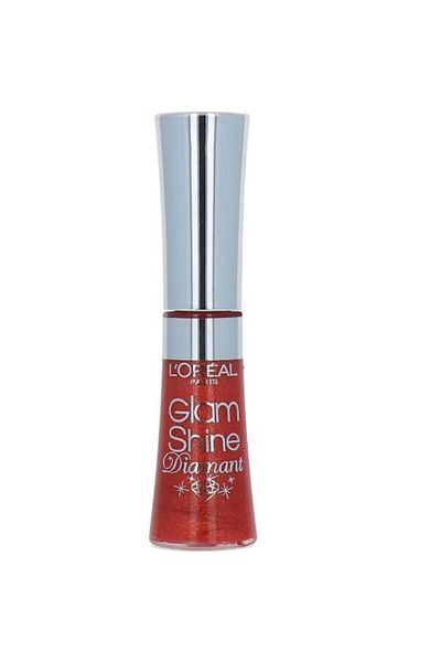 L'Oreal Paris Λαμπερό lip gloss, Loreal, Glam Shine Diamant, 163 καράτια ρουζ, 6 ml