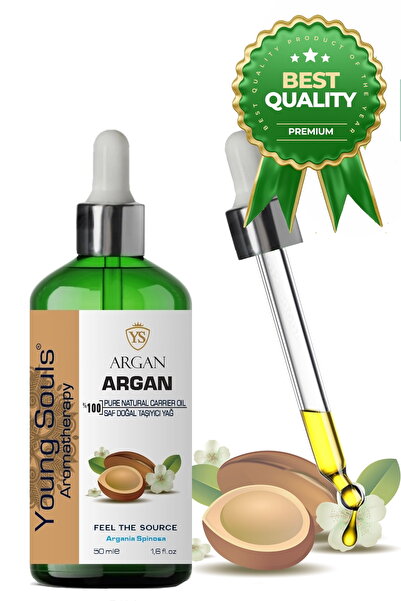 YOUNG SOULS Argan Carrier Oil ( Cold Pressed ) Argan Taşıyıcı Yağ ( Soğuk Sık...