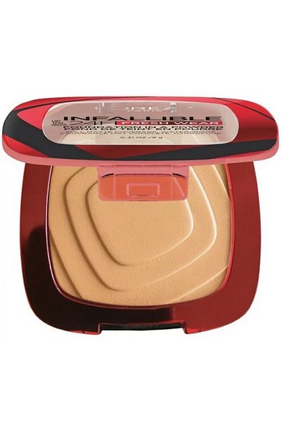 L'Oreal Paris Pudra de fat, L'Oréal, Infallible 24H Fresh Wear, make-up v pudru, odstín 250 Radiant Sand, 9 g