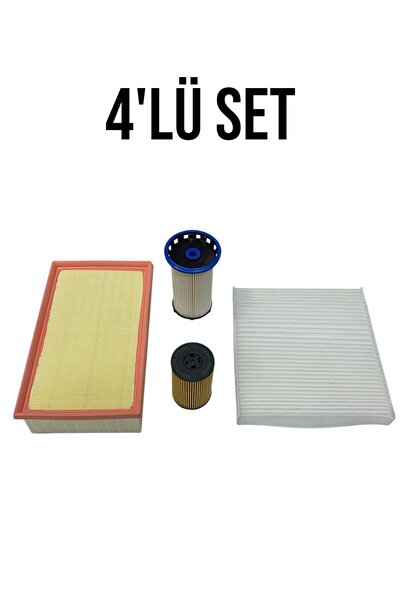 Seta Golf VII Yağ Bakım Seti - Hava, Yağ, Yakıt, Polen Filtre Seti