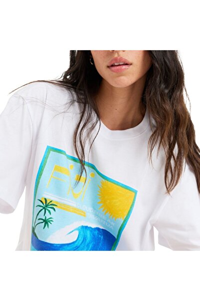 Roxy Γυναικείο πολύχρωμο μπλουζάκι Atlas Hangloose ΓΥΝΑΙΚΕΙΟ ΜΠΛΟΥΖΑ ERJZT05899