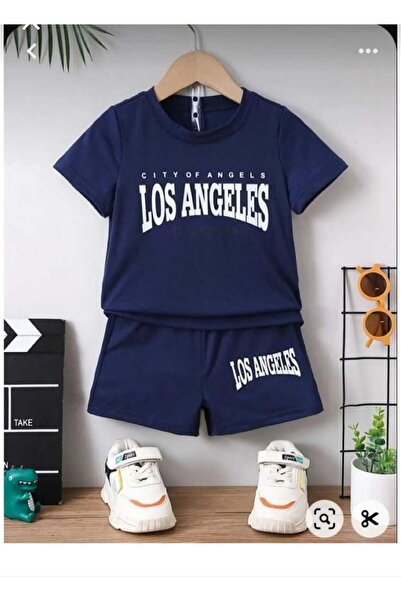 Kids LOS ANGELES Baskılı Çocuk T-shirt