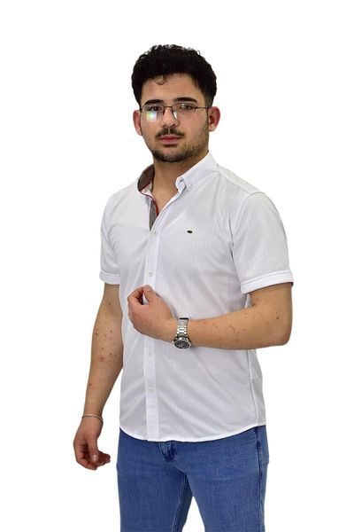 ROBALLİ Cămașă sport cu mânecă scurtă Silim Fit pentru bărbați BGL-ST04480