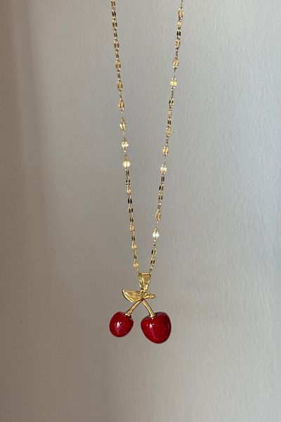 Beca Atelier Cherry Love Steel Necklace
