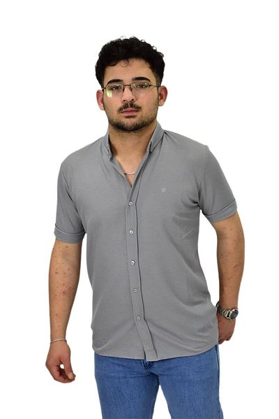 DYNAMO Men's Shirt Collar Button T-Shirt Bgl-St04524